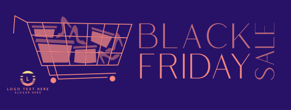 Black Friday Splurging Facebook Cover Design Image Preview