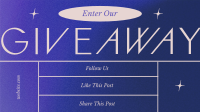 Generic Giveaway Facebook event cover Image Preview