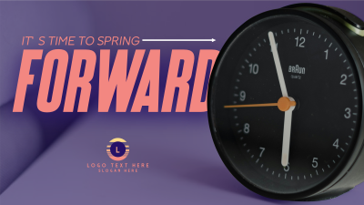 Spring Forward Facebook event cover Image Preview