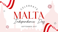 Celebrate Malta Freedom Animation Image Preview