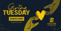 Give back this Giving Tuesday Facebook ad Image Preview