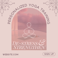 Luxurious Yoga Training Instagram post Image Preview