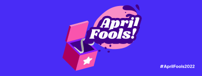 April Fools Surprise Facebook cover Image Preview