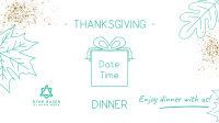 Thanksgiving Dinner Party Facebook Event Cover Image Preview