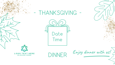 Thanksgiving Dinner Party Facebook event cover Image Preview