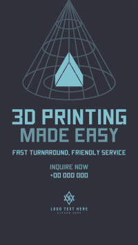 3D Printing Service TikTok Video Design