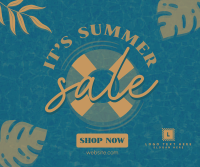 Summertime Sale Facebook Post Design