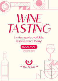 Elegant Wine Tasting Poster Image Preview