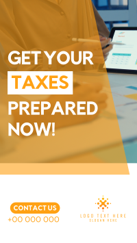 Prep Your Taxes YouTube short Image Preview