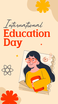 Education Day Student TikTok Video Image Preview