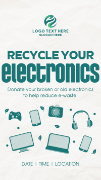 Recycle your Electronics YouTube short Image Preview