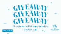 Confetti Giveaway Announcement Animation Preview