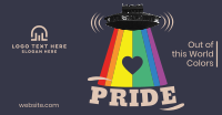 UFO Pride Facebook Ad Design
