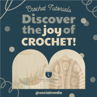 Playful Crochet Tutorials Instagram Post Preview