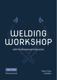 Welding Tools Workshop Flyer Image Preview