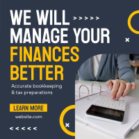 Managing Finances Instagram post Image Preview