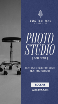 Photo Studio Minimalist Instagram Reel Preview