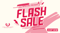 Flash Sale Promo Facebook Event Cover Design