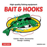Bait & Hooks Fishing Instagram post Image Preview