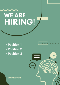 We're Hiring Creatives Flyer Image Preview