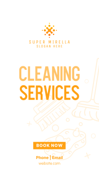 Professional Cleaning Service Facebook Story Image Preview