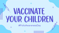 Vaccinate Your Children Facebook Event Cover Design
