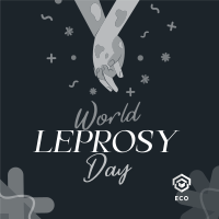 Celebrate Leprosy Day Instagram Post Design