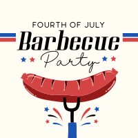 July BBQ Instagram post Image Preview