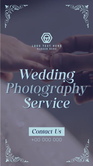 Floral Wedding Videographer Facebook story Image Preview