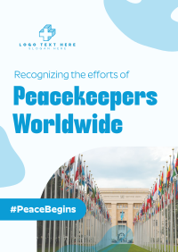 International Day of United Nations Peacekeepers Poster Image Preview