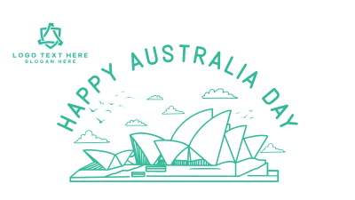 Happy Australia Day Facebook event cover Image Preview