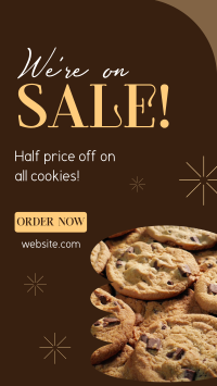 Baked Cookie Sale TikTok video Image Preview