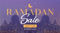 Rustic Ramadan Sale Facebook Event Cover Design