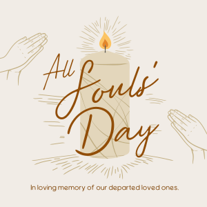 All Souls' Day Instagram Post Image Preview