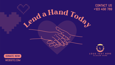 Helping Hand Facebook event cover Image Preview