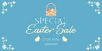 Easter Bunny Sale Twitter Post Image Preview