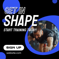 Training Fitness Gym Instagram post Image Preview