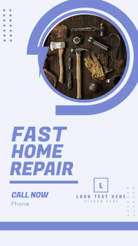 Fast Home Repair Instagram story Image Preview
