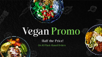 Minimalist Vegetarian Meals Facebook Event Cover Image Preview