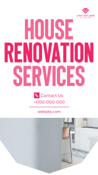 Renovation Services Instagram reel Image Preview