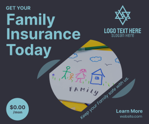 Get Your Family Insured Facebook post