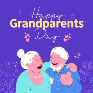 Happy Grandparents Day Instagram post Image Preview