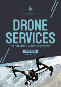 Professional Drone Service Poster Image Preview