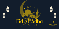 Blessed Eid Al Adha Twitter post Image Preview