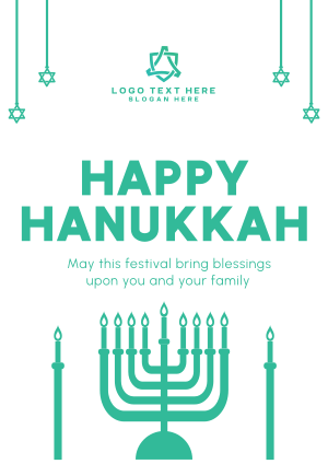Hanukkah Festival  Flyer Image Preview