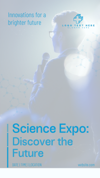 Science Expo Facebook Story Design