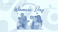 Women's Day Blossoms Facebook Event Cover Design