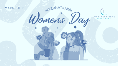 Women's Day Blossoms Facebook event cover Image Preview