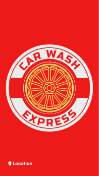 Express Carwash Facebook Story Image Preview