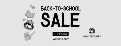 Fantastic School Sale Facebook cover Image Preview